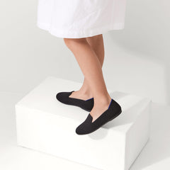 The Kids Loafer - Black Solid