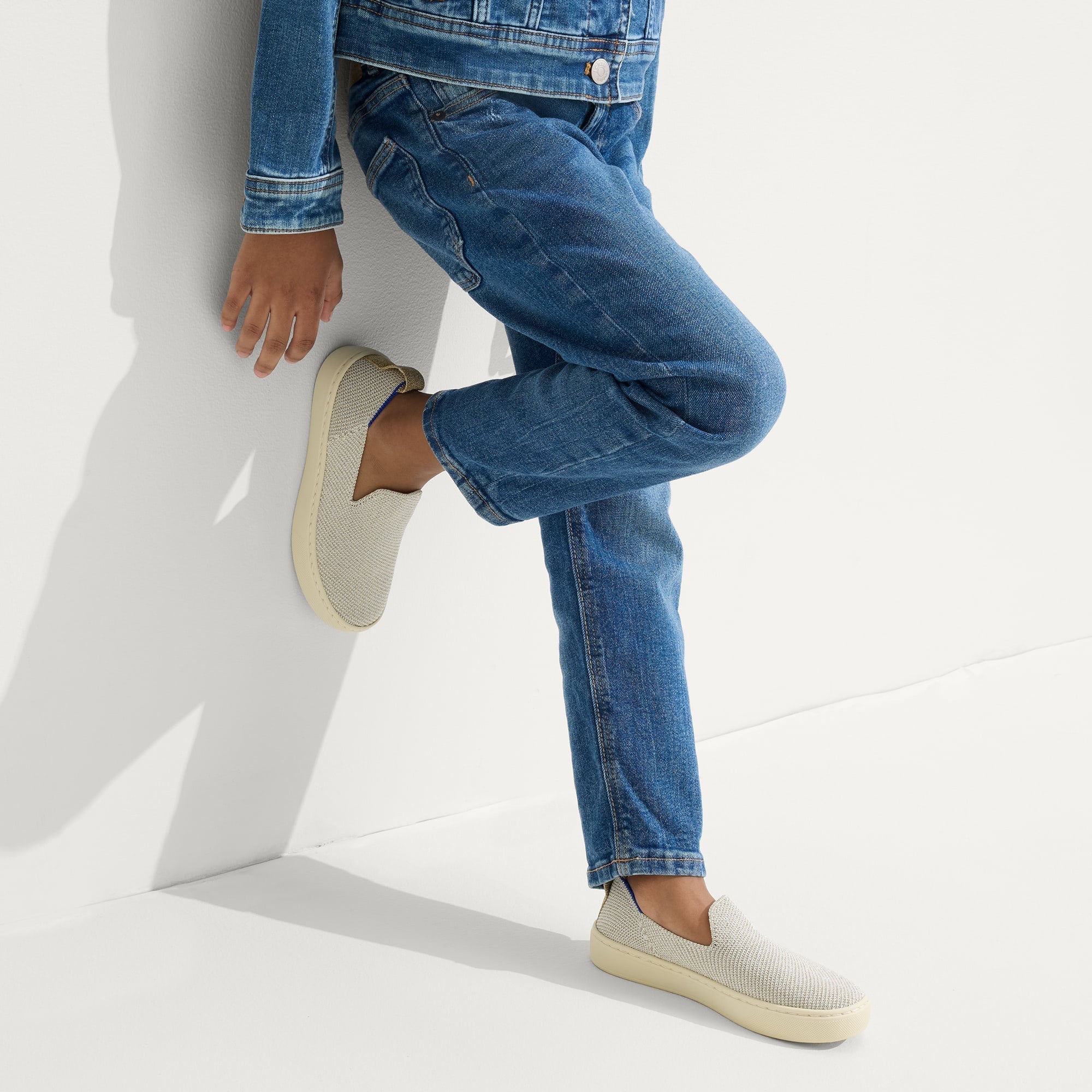 The Kids Sneaker - Diamond Twill