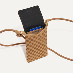 The Phone Crossbody - Hazelnut