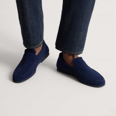 The Ravello Penny Loafer - ReVelvet™ Deep Navy