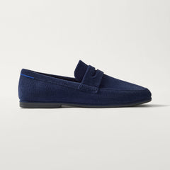 The Ravello Penny Loafer - ReVelvet™ Deep Navy