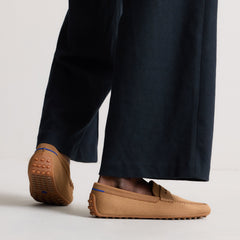 The Men's Driver - Oak Herringbone