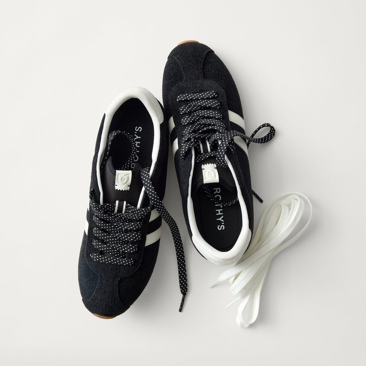 The Ivy Sneaker - ReVelvet™ Black